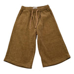 PAOLO PECORA bermuda tinta unita in velluto Beige per Bambino PP4161 BEIGE PAOLO PECORA 