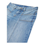 Diesel Jeans Tinta Unita Modello Palazzo per Bambina J01919 BLU DIESEL 