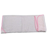 Nancy Baby Accappatoio Tinta Unita con Stampa per Neonata 1957 ROSA NANCY BABY 