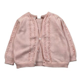 Wedoble Cardigan Tinta Unita con Ricami per Neonata V2401308AA ROSA WEDOBLE 