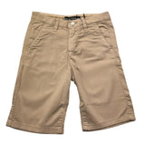 Guess Bermuda Tinta Unita con Girovita Regolabile per Bambino N3GD11WFBY3 BEIGE GUESS 