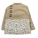 John Richmond Camicia tinta unita con Stampa Beige per Neonato RIP23059CANH BEIGE JOHN RICHMOND 