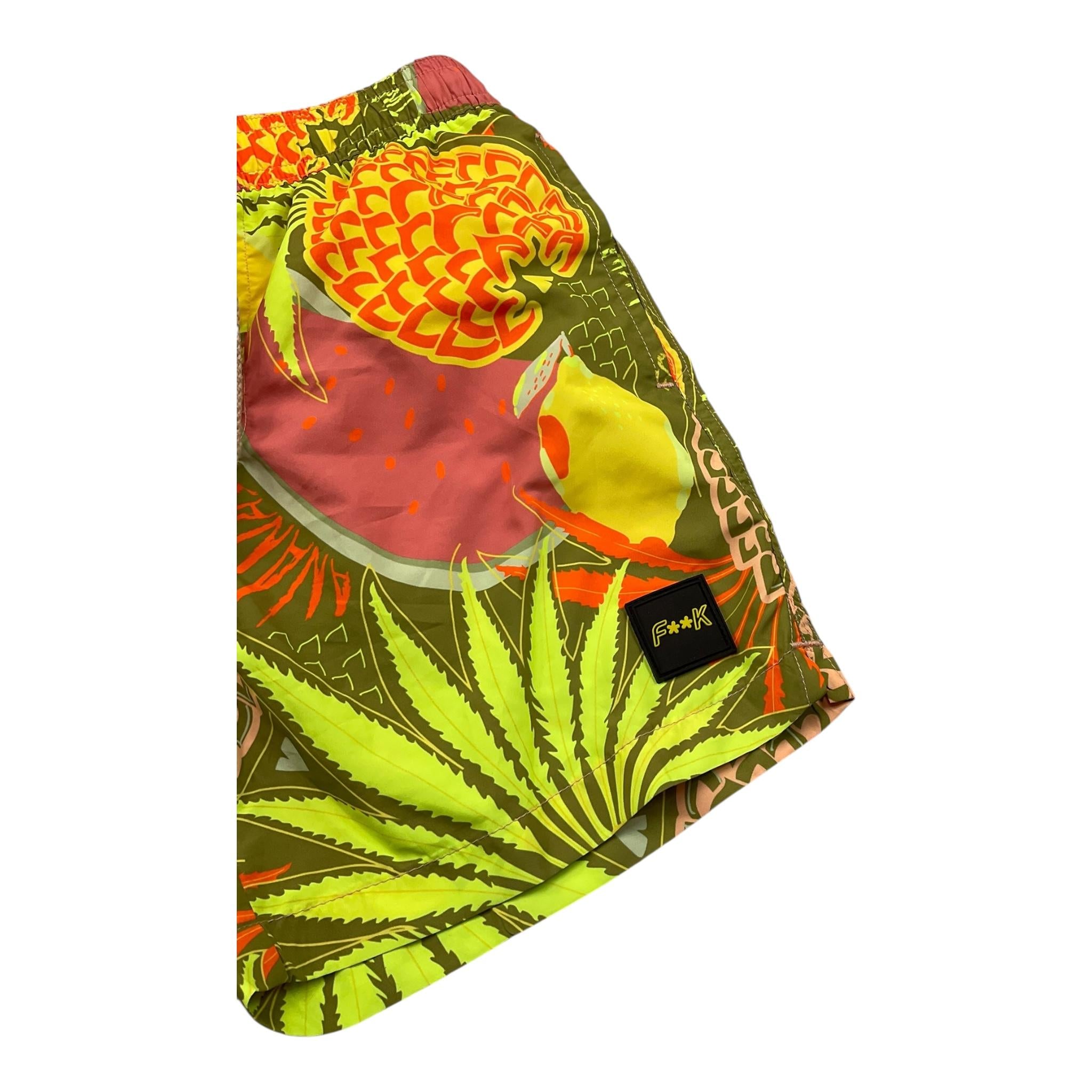 F**K Costume Stampa Fantasia Frutta per Bambino FJ25J03BA30X18 MULTICOLOR F**K 