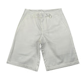 Dondup Bermuda Tinta Unita con Girovita Regolabile per Bambino DMBE014X BIANCO DONDUP 