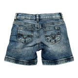 Guess Bermuda In Denim Tinta Unita per Neonato N1RD01D46T0 BLU GUESS 