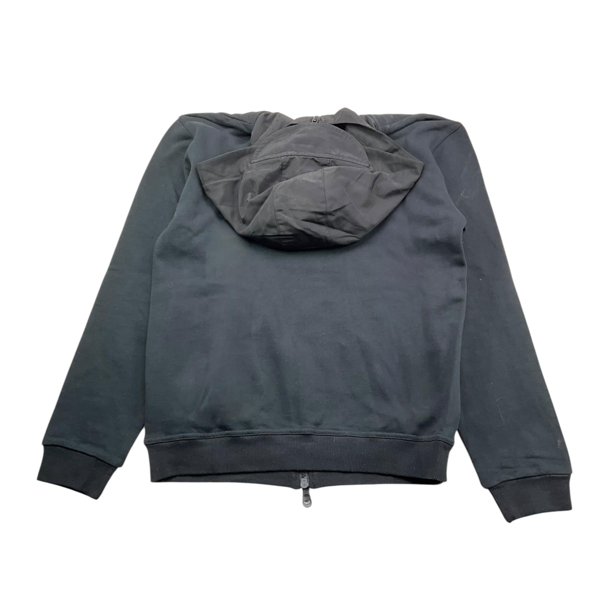 REFRIGIWEAR felpa tinta unita con zip e cappuccio Nero per Bambino RW700 NERO REFRIGIWEAR 