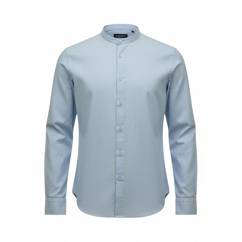 Antony Morato Camicia Tinta Unita Manica Lunga per Bambino MKSL00299 AZZURRO ANTONY MORATO 