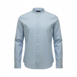 Antony Morato Camicia Tinta Unita Manica Lunga per Bambino MKSL00299 AZZURRO ANTONY MORATO 