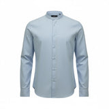 Antony Morato Camicia Tinta Unita Manica Lunga per Bambino MKSL00299 AZZURRO ANTONY MORATO 