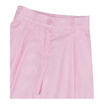 Monnalisa Pantalone Modello Palazzo Tinta Unita per Bambina 11E420 ROSA MONNALISA 