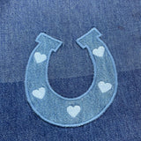 Stella Mccartney Jeans Tinta Unita Modello A Palazzo per Bambina TV6D50 BLU STELLA McCARTNEY 