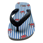 Saint Barth Infradito Tinta Unita con Stampa per Bambino 00752L BIANCO SAINT BARTH 