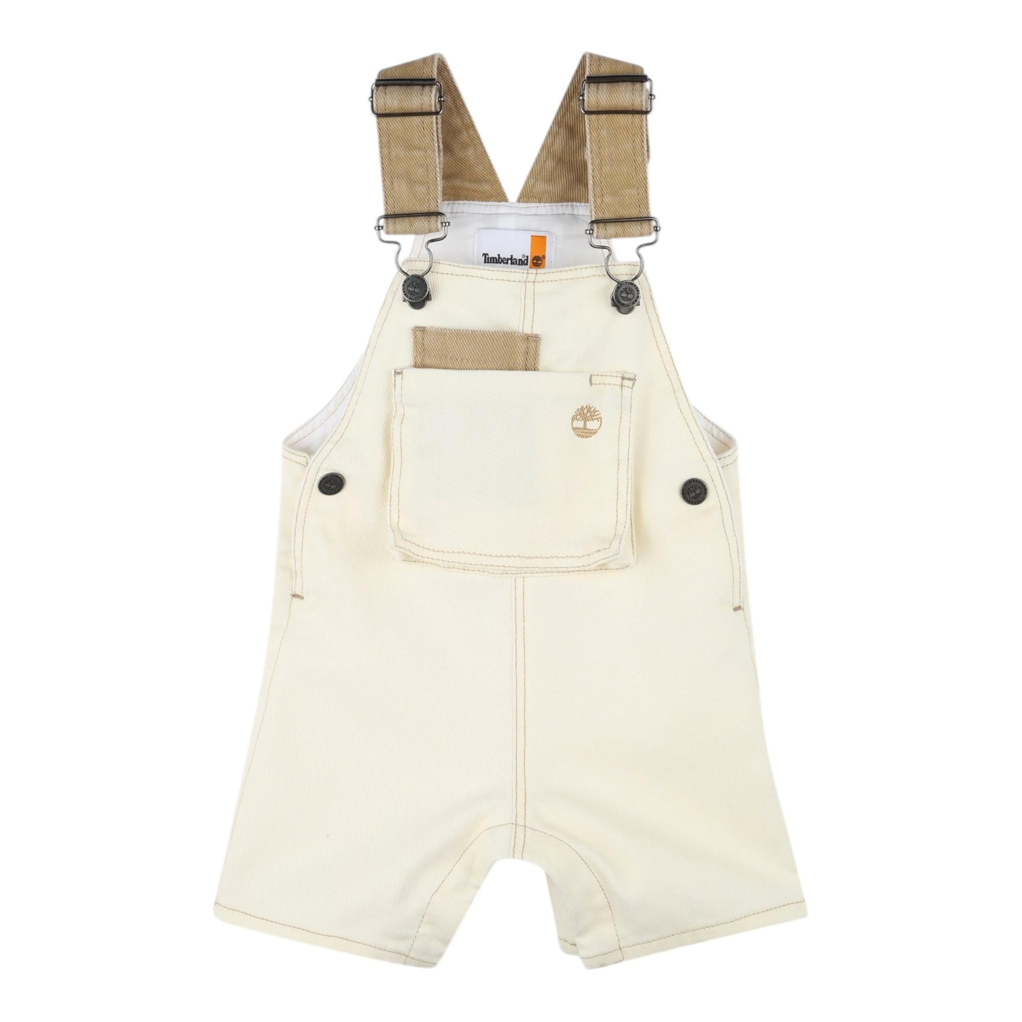 Timberland Salopette Tinta Unita per Bambino T60504X BEIGE TIMBERLAND 