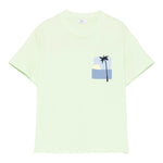 Il Gufo T-Shirt Girocollo Tinta Unita con Stampa per Bambino P25TS468MF001J VERDE IL GUFO 