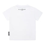 John Richmond T-Shirt Girocollo tinta unita con Stampa Bianco per Neonato RIP25014TSXXXX BIANCO JOHN RICHMOND 