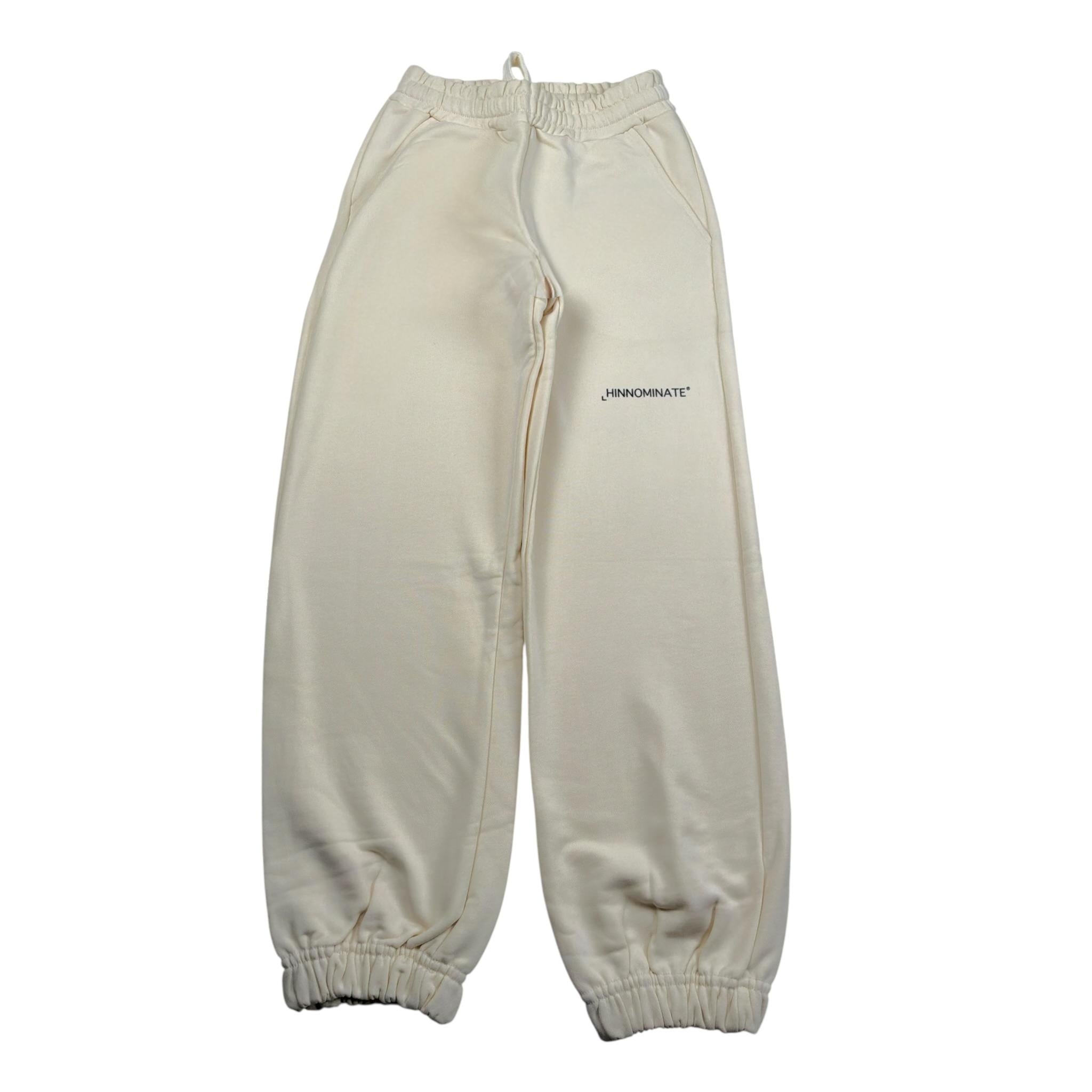 Hinnominate Pantalone Modello Tuta tinta unita con Stampa Panna per Bambino 3641PF0238 PANNA HINNOMINATE 
