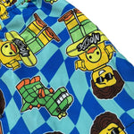 Mousse Costume Modello Bermuda Tinta Unita con Stampa per Neonato DINOBEACHN VERDE ACQUA MOUSSE 