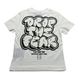 Outhere T-Shirt Girocollo tinta unita con Stampe Bianco per Bambino EOTJ44AE80 BIANCO OUTHERE 