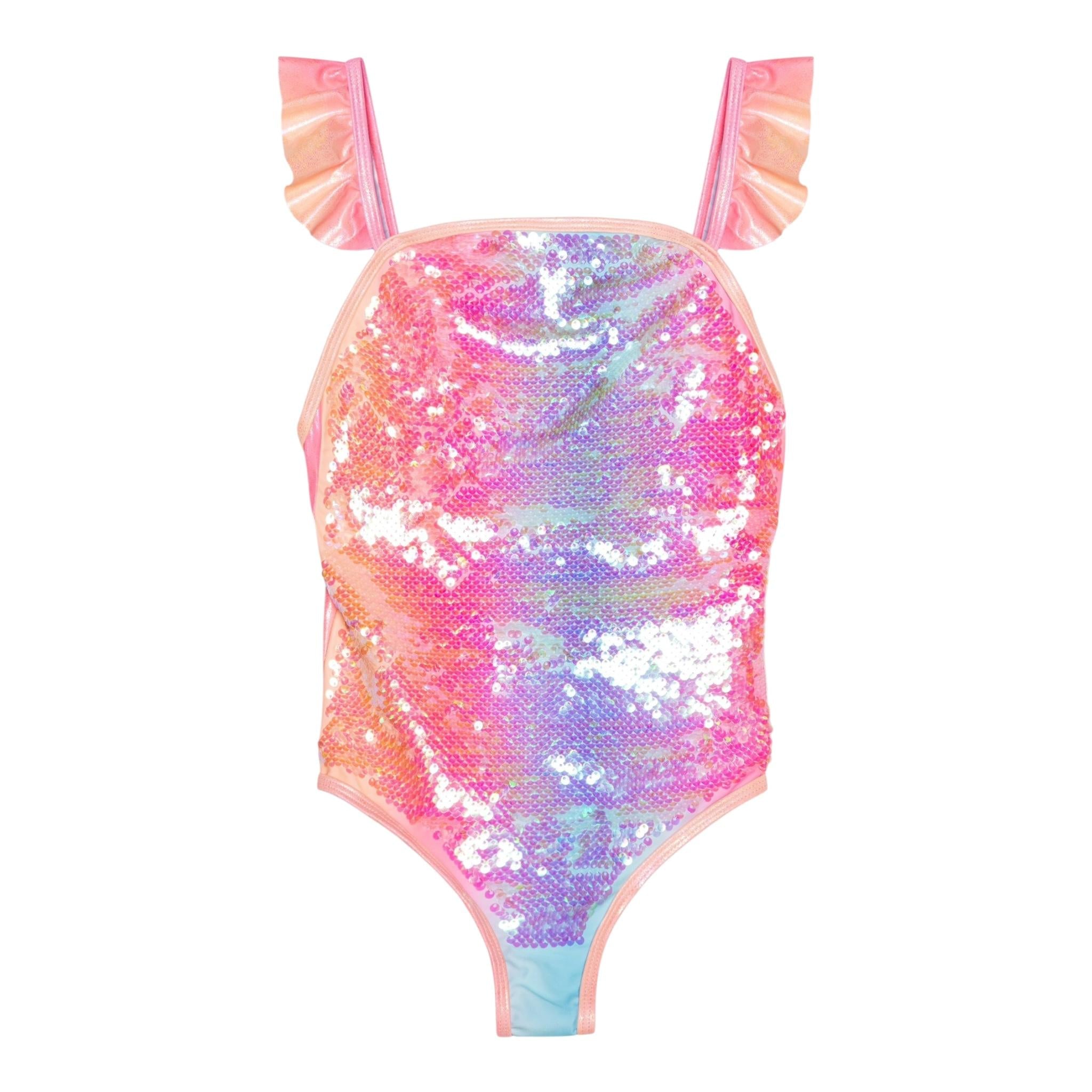 Billieblush Costume Intero Paillettato per Bambina U20913 MULTICOLOR BillIEBLUSH 