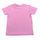 Diesel T-Shirt Girocollo Tinta Unita con Stampa per Neonata K00348 ROSA DIESEL 