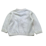 Manuel & Frank Cardigan Tinta Unita con Contrasti per Neonato MF4403 PANNA MANUEL & FRANK 