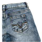Guess Bermuda In Denim Tinta Unita per Neonato N1RD01D46T0 BLU GUESS 