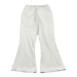 Jijil Pantalone Tuta tinta unita Modello A Zampa Bianco per Bambina JJE23PA036 BIANCO JIJIL 