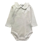CALAMARO body tinta unita con colletto Bianco per Neonato BODDYY BIANCO CALAMARO 
