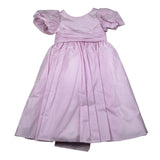 Raffaella Abito Cerimonia Tinta Unita Mezza Manica per Bambina CISTERNINOO LILLA RAFFAELLA 