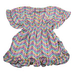 F**K Abito Tinta Unita con Fantasia per Bambina FJ25G5G08DSX51 MULTICOLOR F**K 