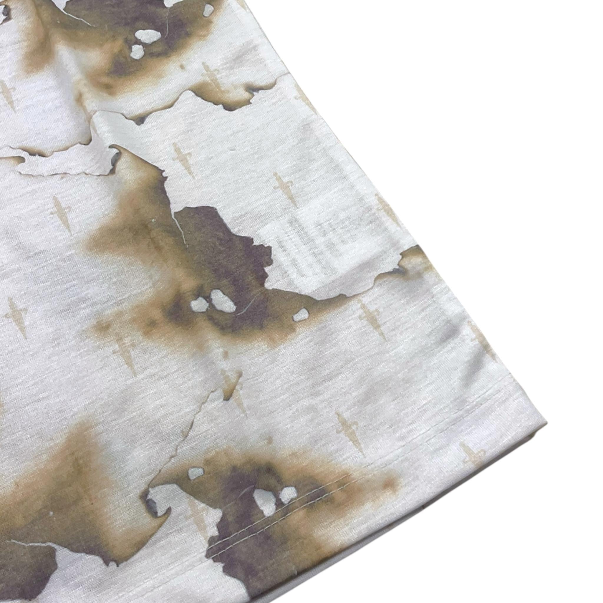 Cesare Paciotti T-Shirt Girocollo Tinta Unita con Stampa per Bambino TSP5156J BIANCO CESARE PACIOTTI 