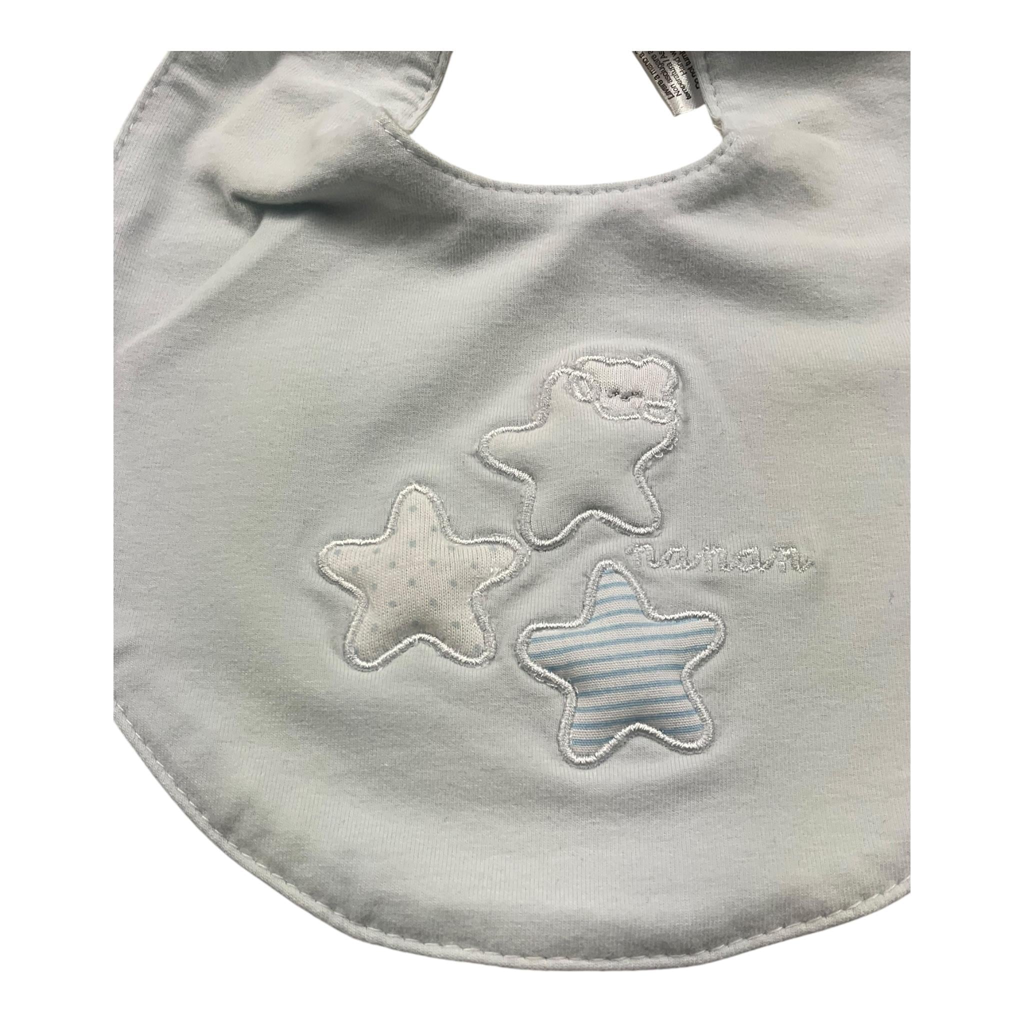 NANAN bavetta tinta unita Azzurro per Neonato I21SCARET04A AZZURRO NANAN 