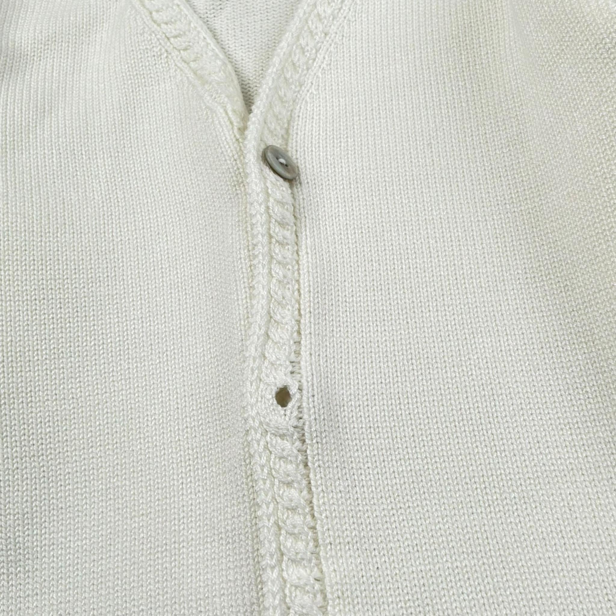 Granlei Cardigan Tinta Unita per Neonato 125134 PANNA GRANLEI 