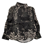 I'M BRIAN camicia manica lunga stampa fantasia Nero per Bambino CA3106J NERO I'M BRIAN 