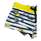 Mayoral Costume Fantasia A Righe Stampa Pesci per Neonato 1687 BIANCO/BLU MAYORAL 