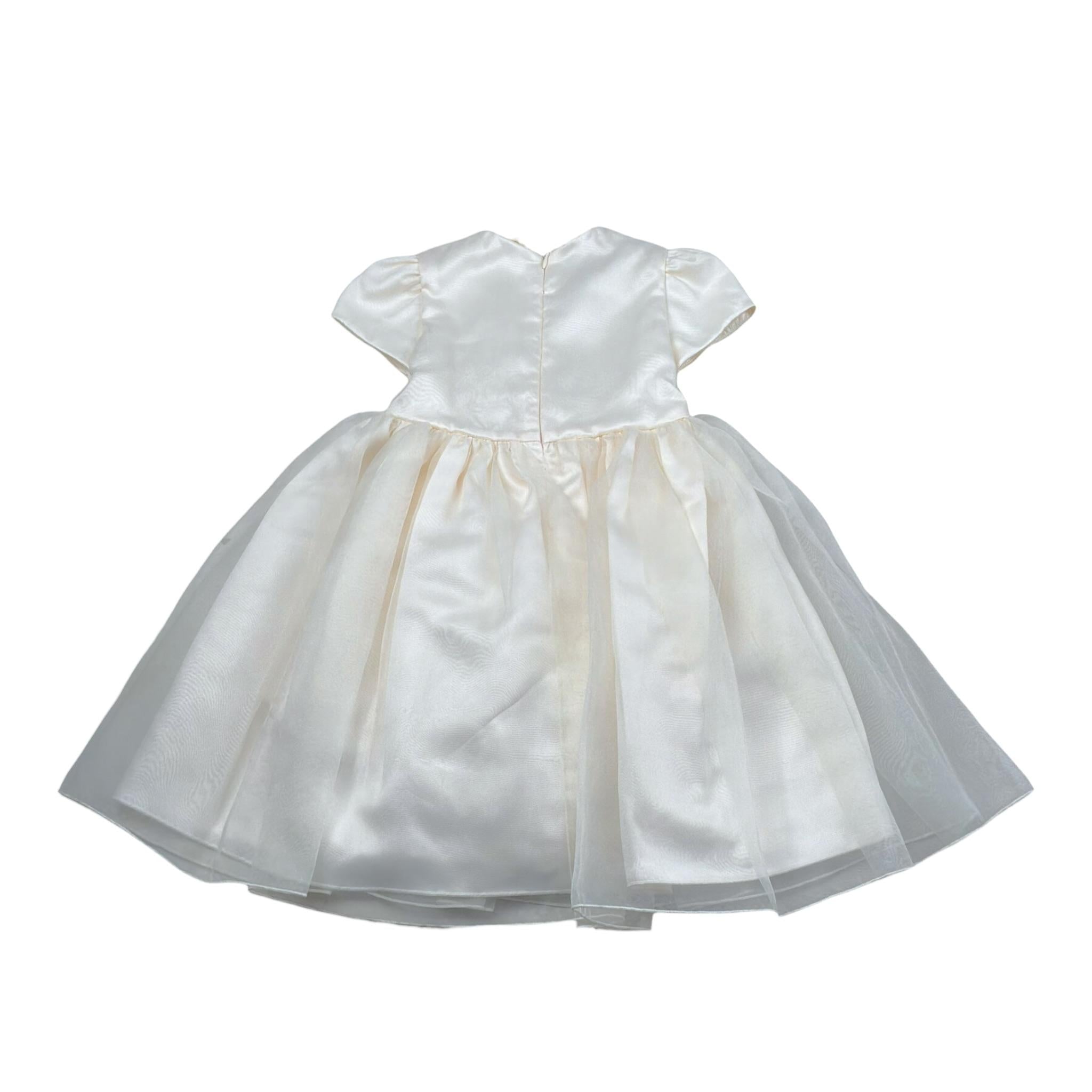Childrenfashionatelier Abito Cerimonia Tinta Unita Mezza Manica per Bambina 210 ROSA CHILDRENFASHIONATELIER 