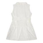 Michael Kors Abito Giromanica Tinta Unita con Ricami per Neonata R30309 BIANCO MICHAEL KORS 