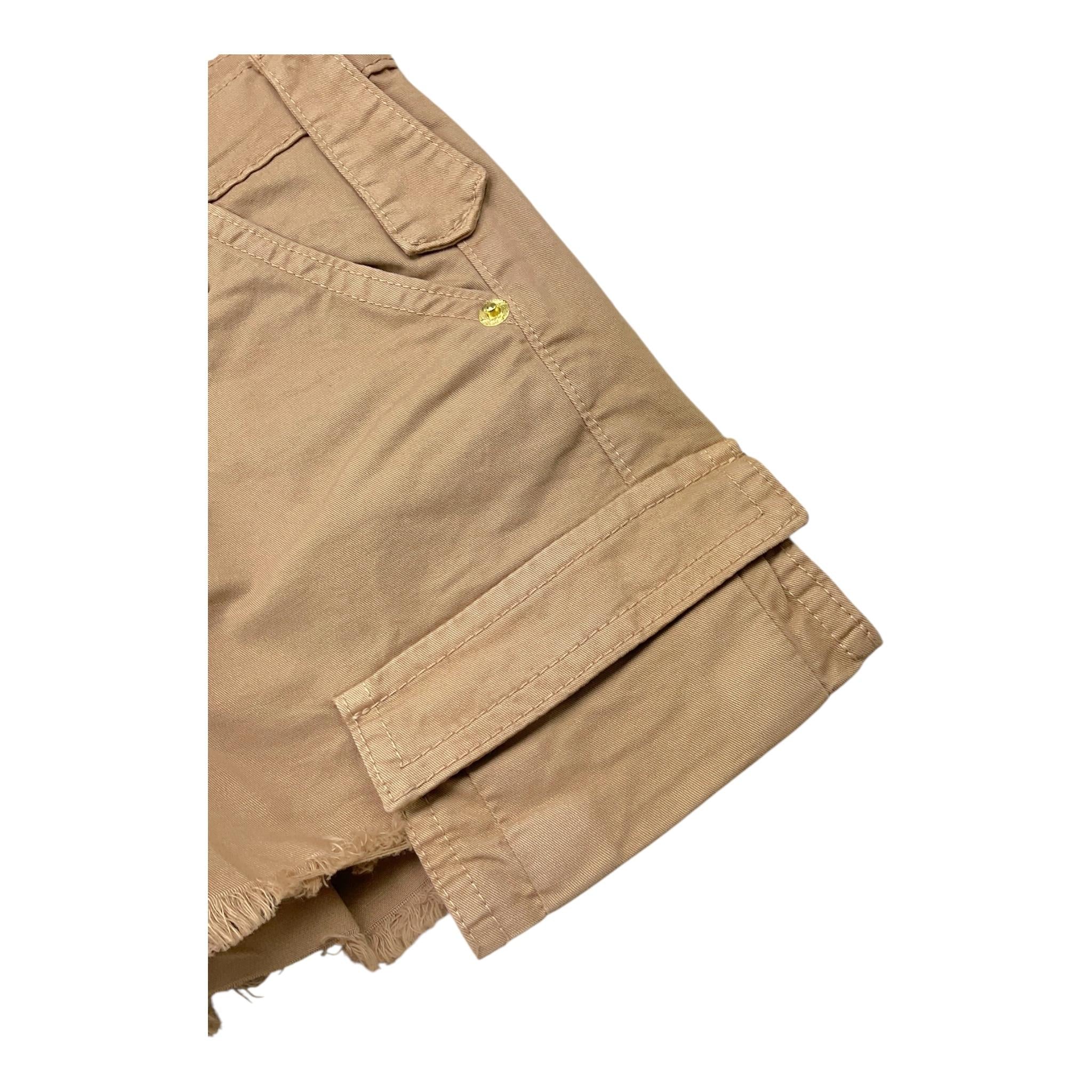 U+È Short Modello Gonna Tinta Unita per Bambina UE1760 SABBIA U+è 