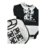 John Richmond Body Manica Lunga Tinta Unita con Cappello per Neonato RLP26002TUU NERO JOHN RICHMOND 