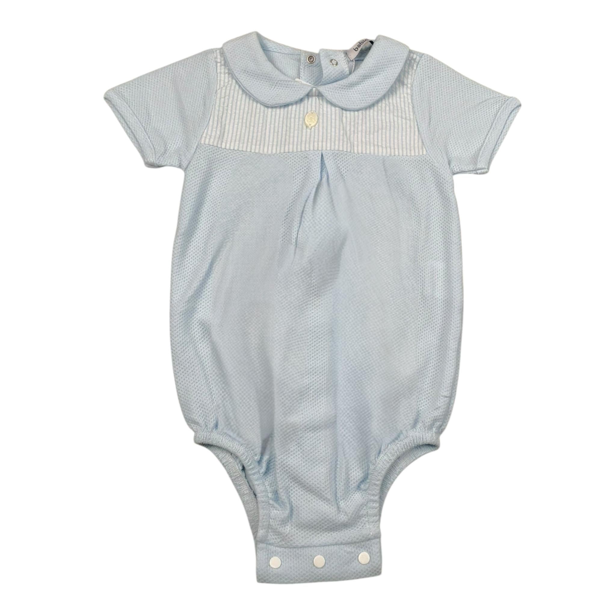Babidu Pagliaccetto Tinta Unita per Neonata 31340 AZZURRO BABIDU 