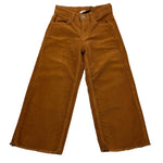 DIXIE pantalone modello palazzo tinta unita con girovita regolabile Marrone per Bambina PHT2060G67 MARRONE DIXIE 