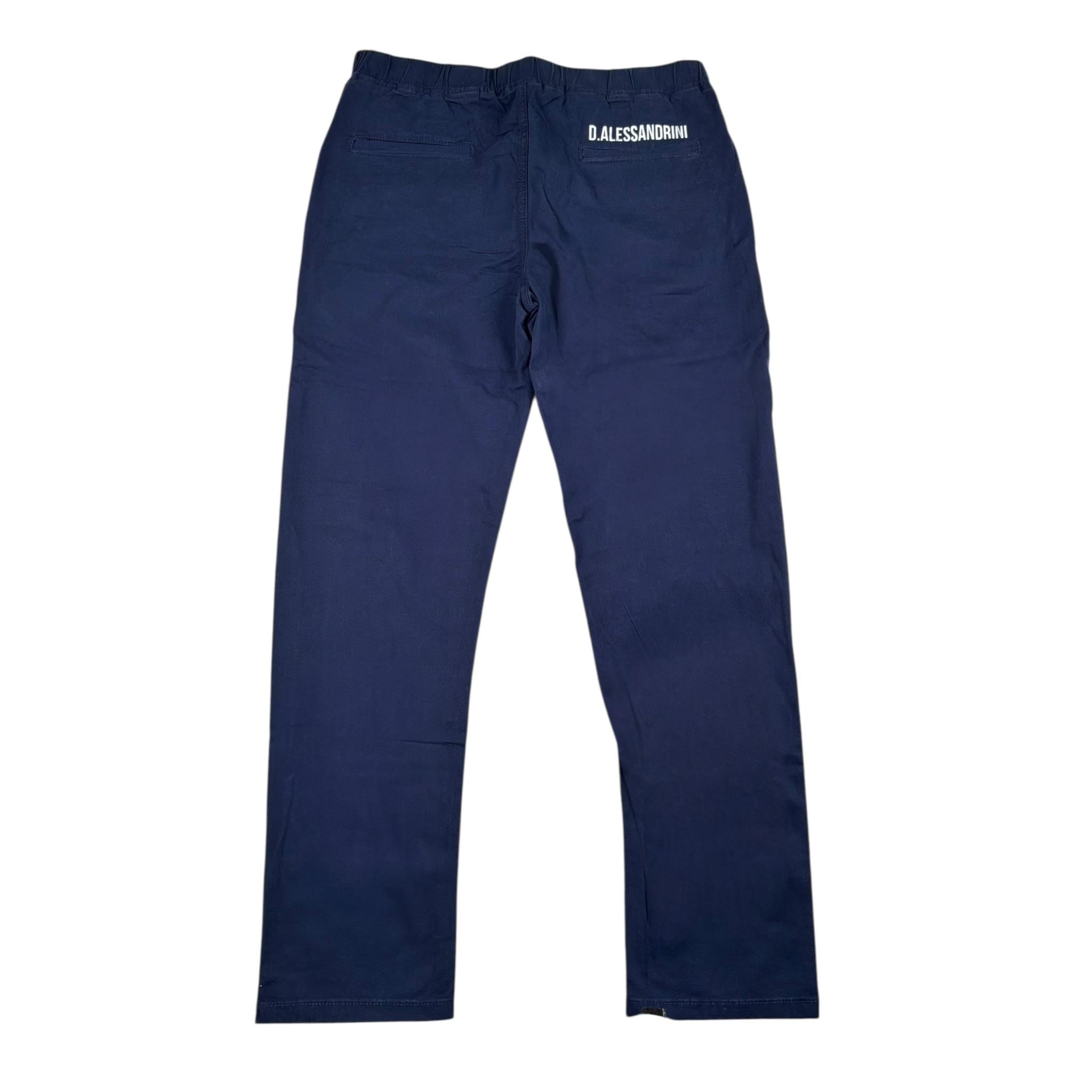 Daniele Alessandrini Pantalone Tinta Unita con Elastico In Vita per Bambino 1235P00262X BLU DANIELE ALESSANDRINI 
