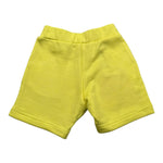 Diesel Bermuda In Felpa Tinta Unita con Logo per Neonato K00510 GIALLO DIESEL 