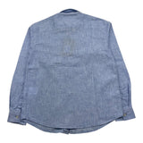 Paolo Pecora Camicia Manica Lunga Tinta Unita per Bambino PP4042 AZZURRO PAOLO PECORA 