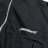 Hinnominate Felpa Tinta Unita con Zip E Cappuccio per Bambino 3635F00001 NERO HINNOMINATE 