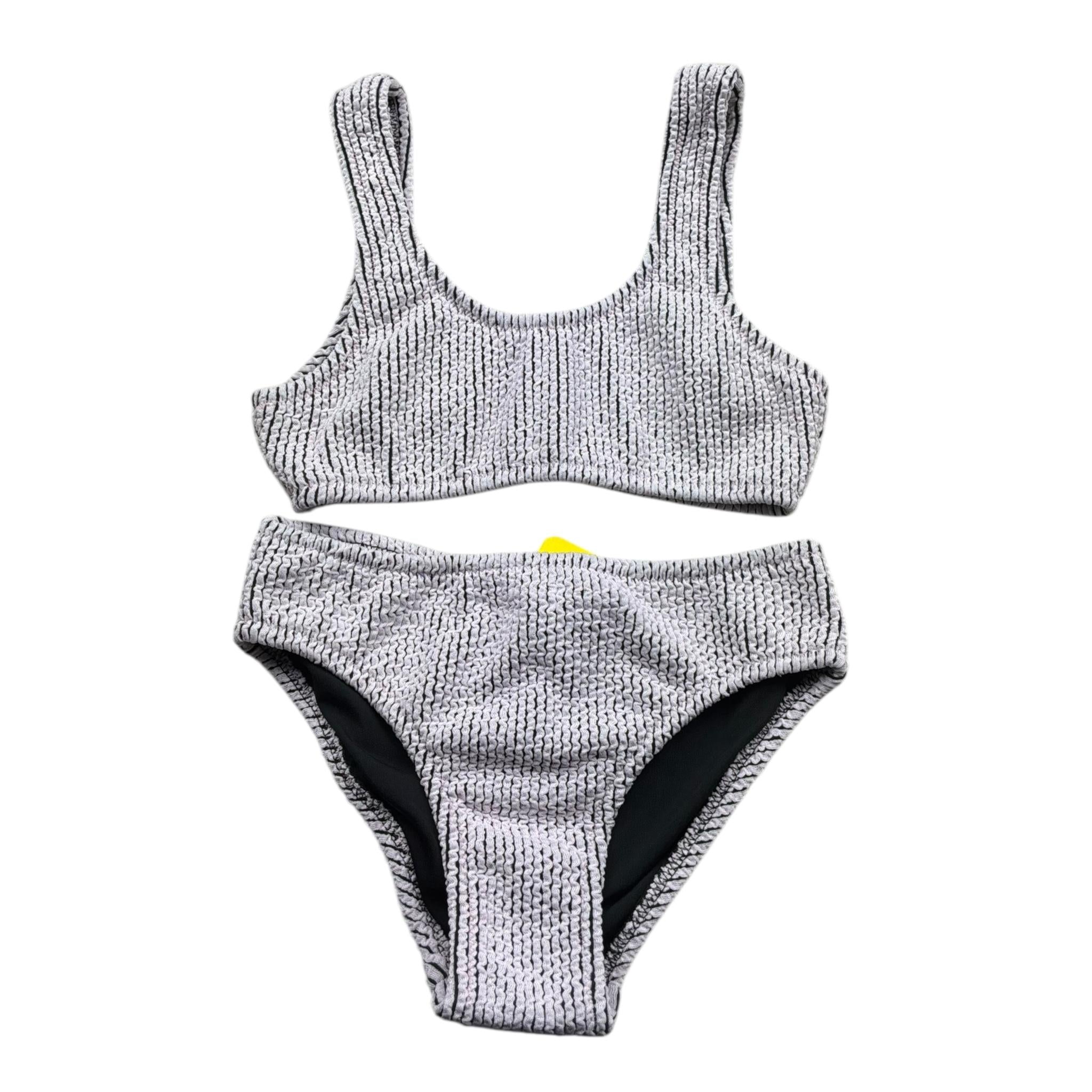 F**K Costume 2 Pezzi Tinta Unita Fascia-Slip per Bambina FJ25G1L06UFPK ROSA F**K 