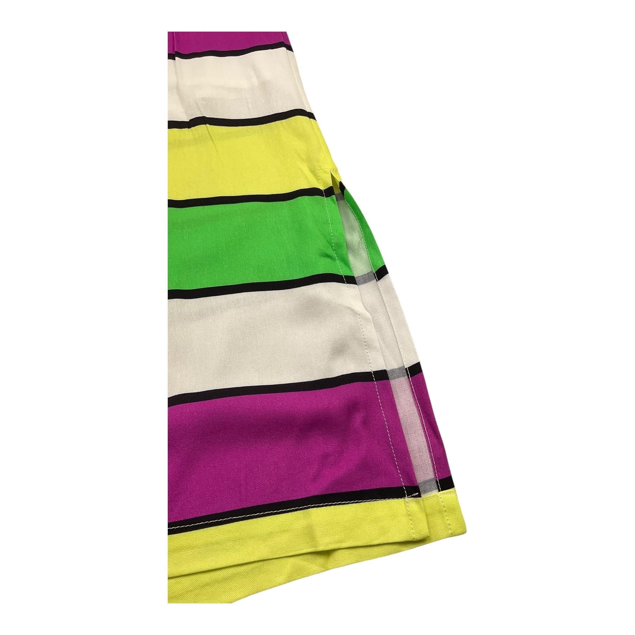 Kocca Abito Giromanica Fantasia A Righe per Bambina BIPLIK MULTICOLOR Kocca 