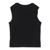 Liu Jo Canotta Girocollo Tinta Unita con Logo per Bambina GA037 NERO LIU JO 
