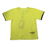Paolo Pecora T-Shirt tinta unita con Logo Verde Acido per Neonato PP3361 VERDE ACIDO PAOLO PECORA 