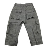 I'M BRIAN pantalone tinta unita con girovita regolabile Grigio per Bambino PA3075JX GRIGIO I'M BRIAN 